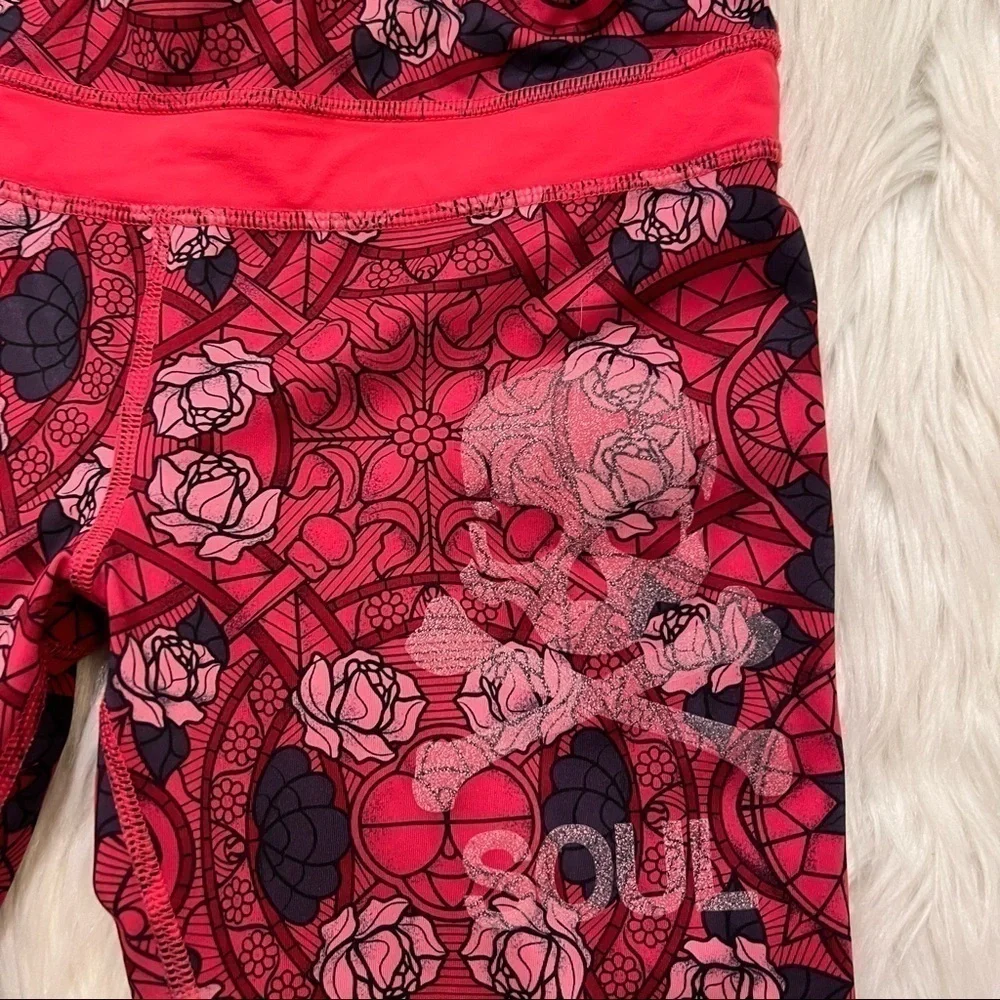 Lululemon Women's Size 6 Run: Inspire Crop II Legging Soul Cycle Prisma Guava